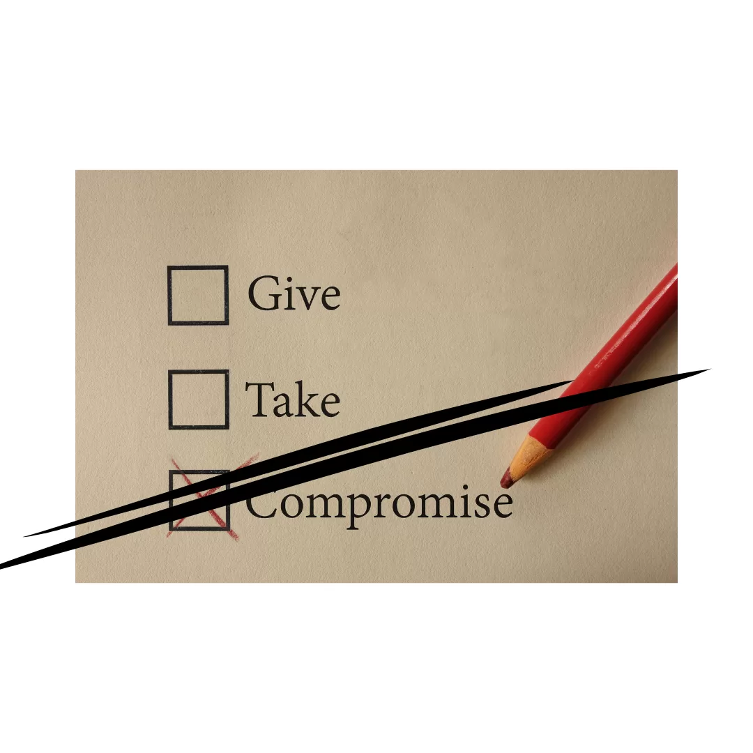 Skuggan av att kompromissa